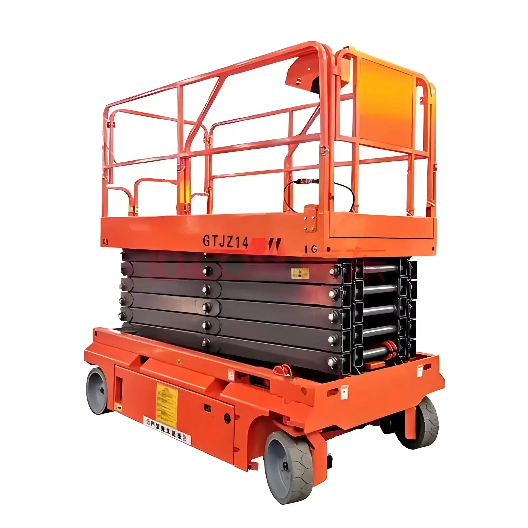 China 6m 8m 10m 12m Scissor Lift Portable Scissor Lift Elevator Movable Lifting Platform