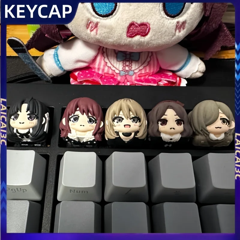 

Girls Band Cry Keycaps, Single Resin Mechanical Keycaps, Customized Esc Gifts