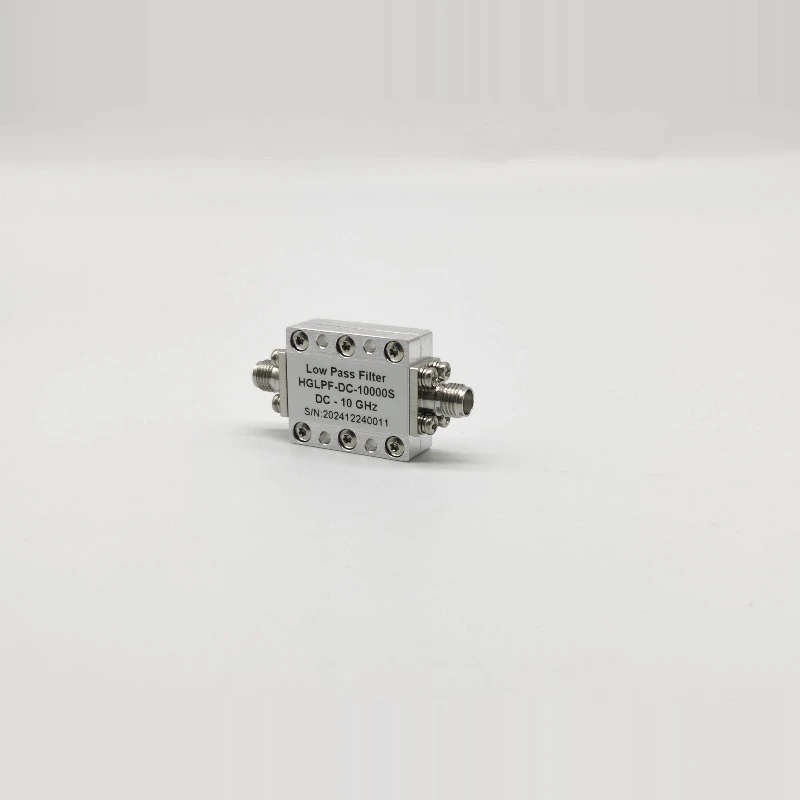DC-10Ghz 15W SMA Female RF Microwave Coaxial Pass Filter High Rejection Low Insertion Loss