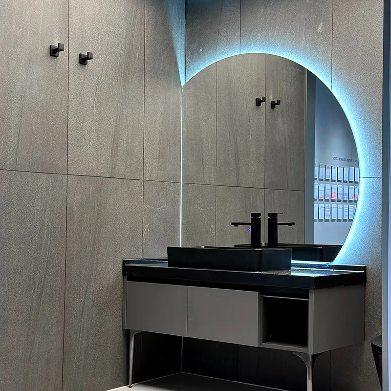 

Quick Installation Material Prefab Bathroom Toilets Integrated Bathroom for Cruise Ship with Toilet Sink Vanity