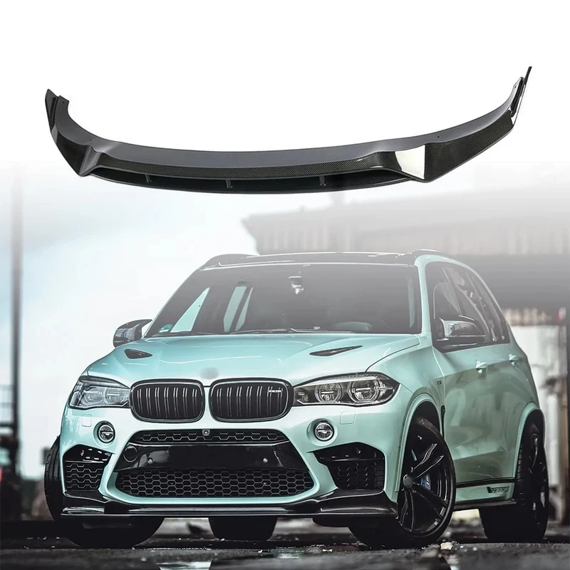 

Dry Carbon Fiber Front Lip Spoiler Sp for X5 G05 Car Sp Body Kit Peormance Exterior Styling Auto Parts