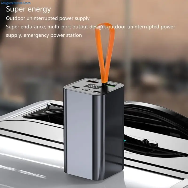 N2UB 20000mAh PowerBank Casing with 22.5W Fast USB C Output Port & Input Port LED for Phone