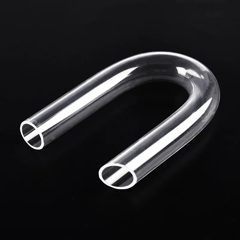 20~32mm Aquarium Fish Tank U-shape Air Tube Fittings, Clear U-Tube Acrylic Pipe Plexiglass Water Supply Tube Home DIY Connector