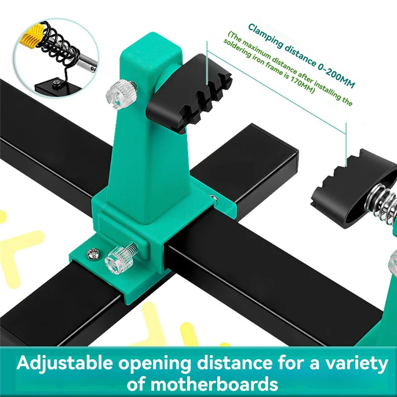

【Rushed】Welding Table Support With Iron Frame Clamping Range Of Maintenance Tools For Mobile Phone Mainboard Is 0-200Mm