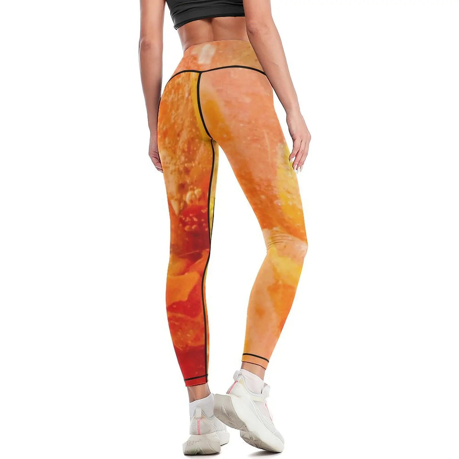 Рисунок 3 - Женские Леггинсы пуш-ап оранжевого