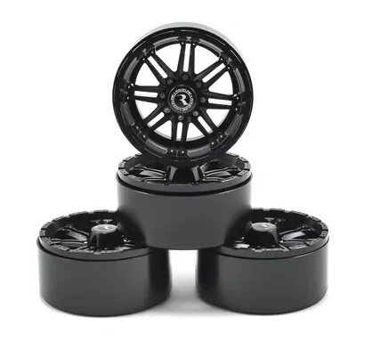 RC4WD Raceline Octane 2.2 Aluminum Beadlock Crawler Wheels (4) (Black)