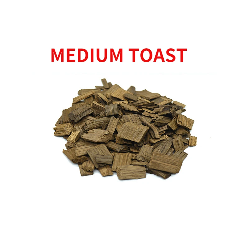 100g Toasted Oak Wood Chips Home Brewing For Ageing Alcohol Beer Wine Whiskey Brandy Provide The Flavor Of Barrel Bar Tools