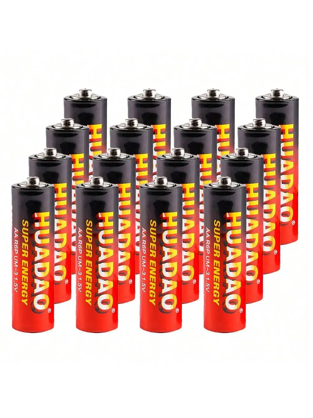 AA 1.5V Alkaline Batteries – High Capacity, Long-Lasting for LED Flashlights, Remote Controls, Toys, Wireless Mice & More