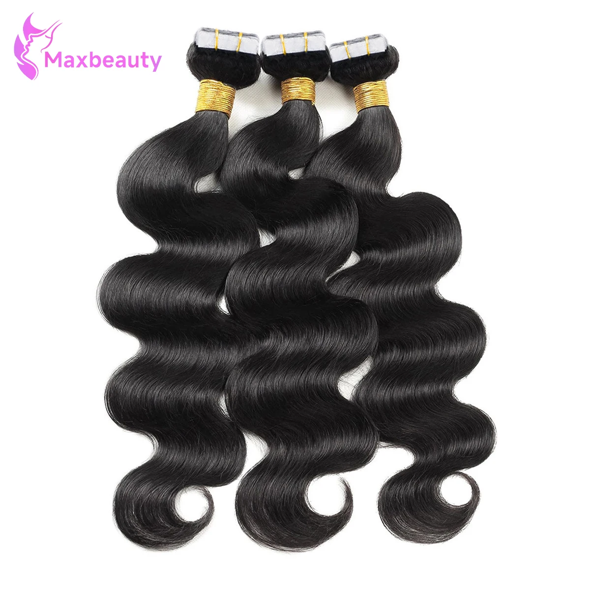 

Body Wave Tape In Hair Extensions Human Hair Natural Black Double Sided Invisible Wavy Hair Extensions Real Human Hair Tape Ins