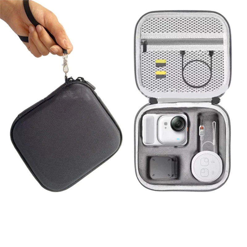 JABS-For Insta360 GO Ultra Camera Protective Handbag Storage Box Carrying Case Travel Bag For Standard Bundle Accessories