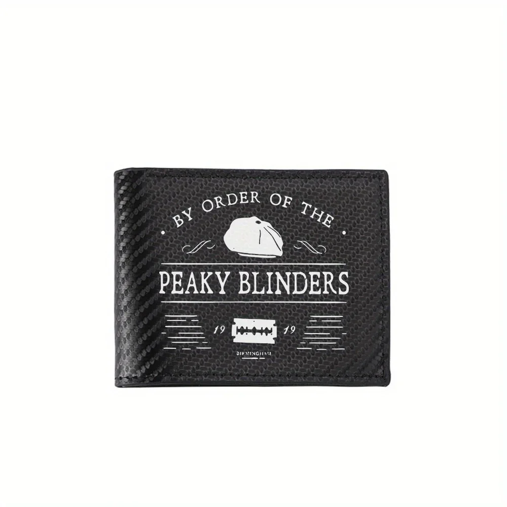 

Кепка с логотипом Peaky Blinders, лезвие Birmingham, мужские кошельки, простой деловой современный стильный дизайн с принтом, подарки для отца, парня