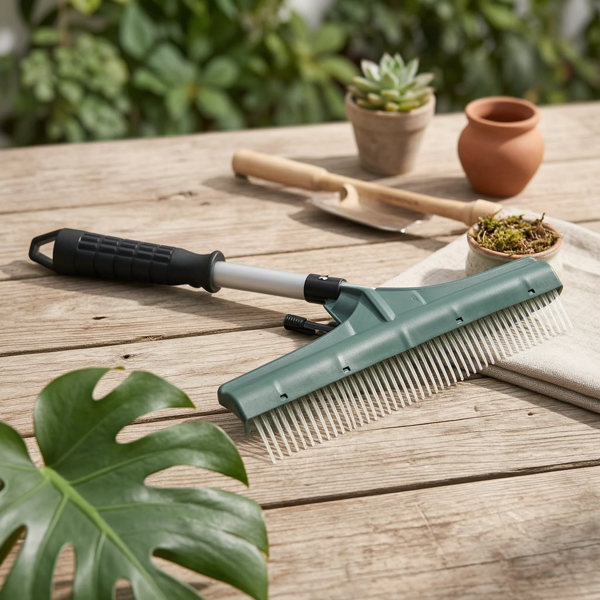 Artificial Grass Brush Extendable Artificial Turf Brush Synthetic Turf Broom Lightweight Long-Lasting for Homeowners, Patio