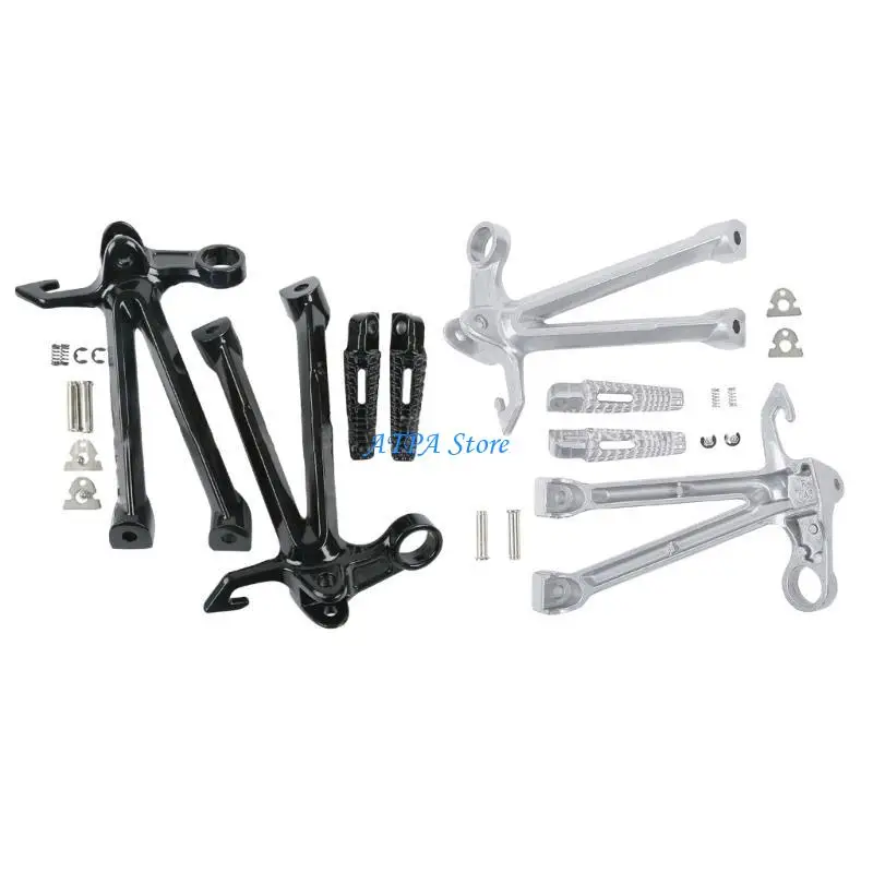 

U13C Motorcycle Rear Pillion Footpegs Footrests Foot Pegs Rest for GSXR1000 2007-2008