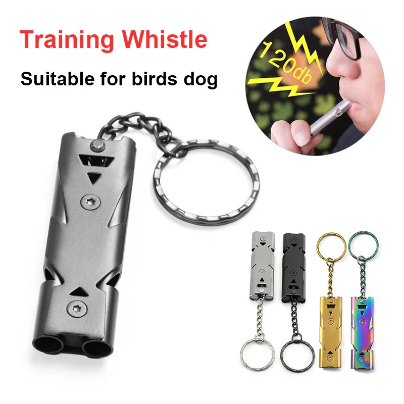 Animal Training Whistle Burst Whistle High Decibel Wilderness Survival Whistle Outdoor Lifesaving Whistle Loud Signal Whistle