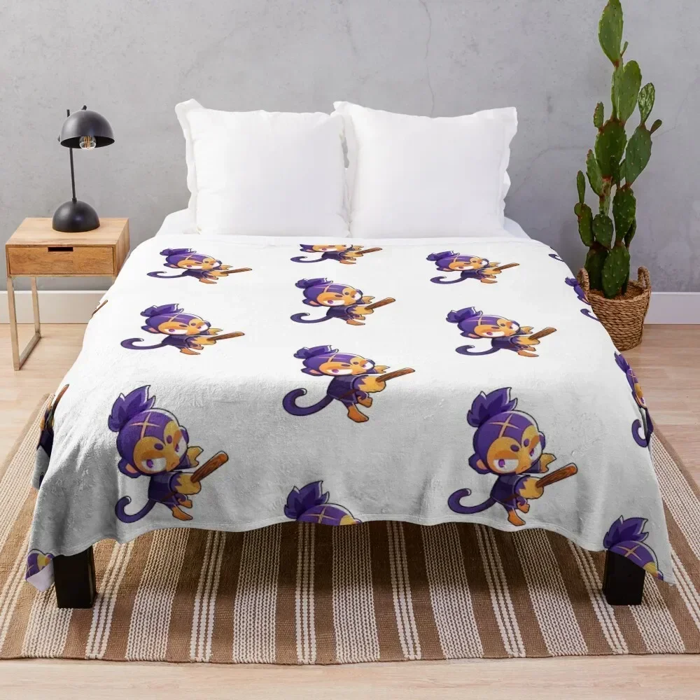 

Dart Monkey TD 6 BTD6 Throw Blanket Warm Throw Blanket Gift for Anniversary