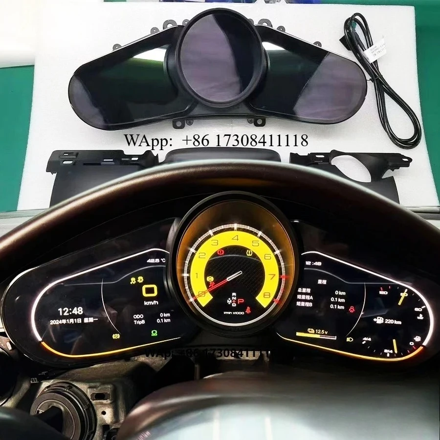 

LCD Instrument Panel For 2010-2016 Dashboard Digital Speedometer Panel Navigation Cluster Virtual Cockpit