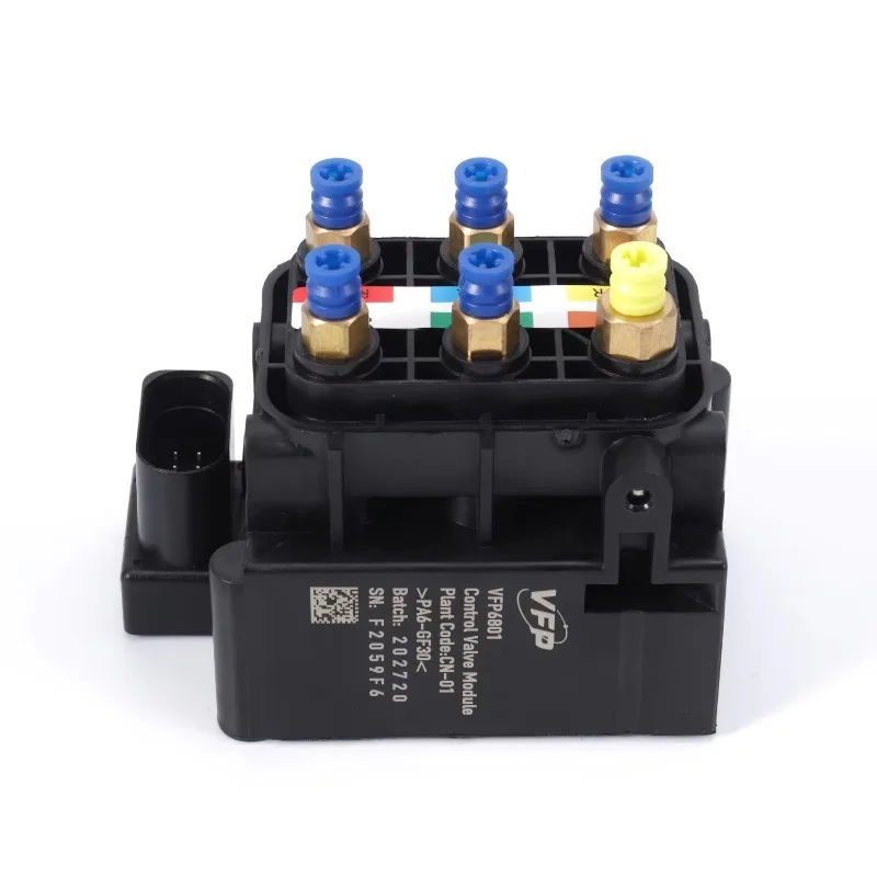 Air Suspension Valve Block A2123200358 for Mercedes Benz W164 W166 W212 W221 W251 Air Supply Distribution Valve view 2