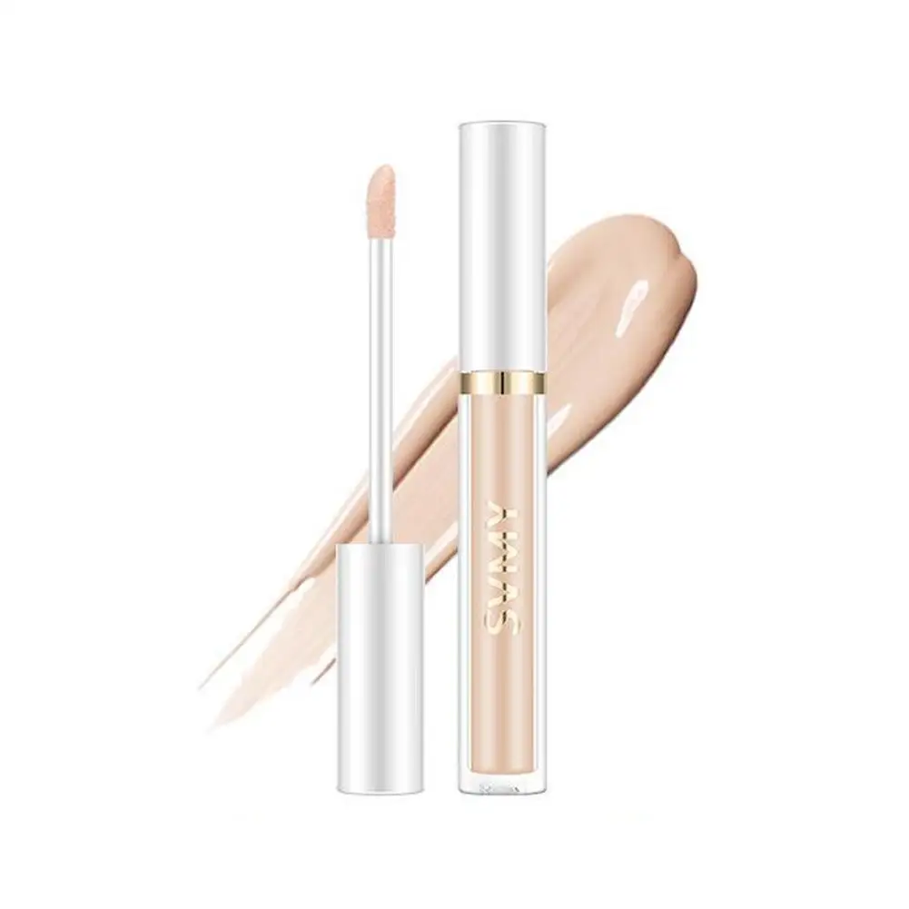 4 Farben wasserdichte flüssige Concealer Creme Make-up leichte Foundation Spots Kreise Akne feuchtigkeit spendende Abdeckung Kosmetik da f1s1