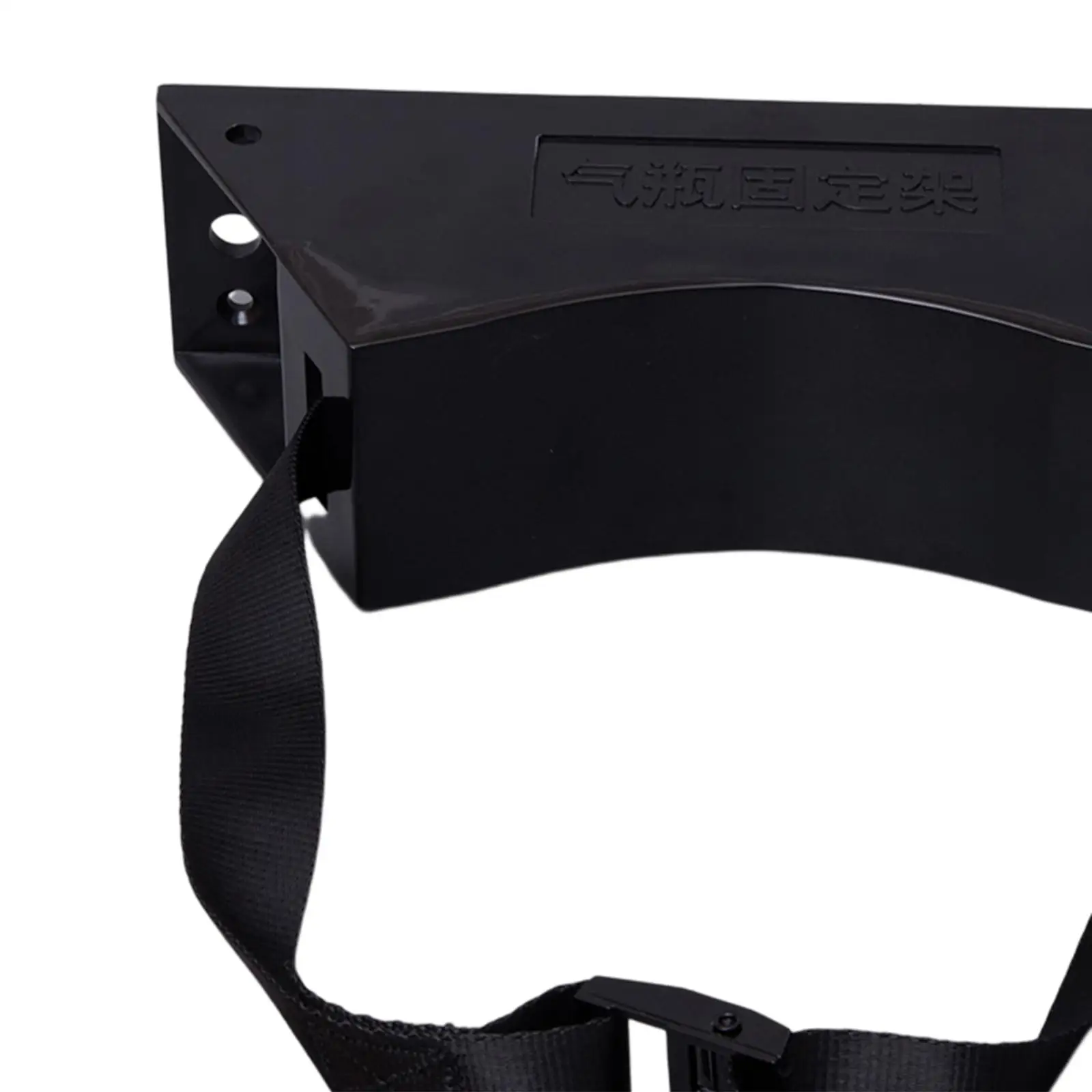 Reinforced Cylinder Tank Wall Mount Holder with Metal Buckle and PP Material for Gas Bottle
