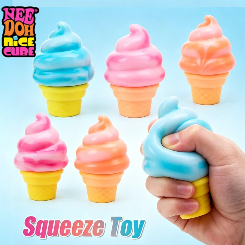 Needoh Nice-Sicle Cubo Sensorial Antiestrés, Juguete de Descompresión, Cubo Fidget, Juguete Antiansiedad para la Concentración, Regalos