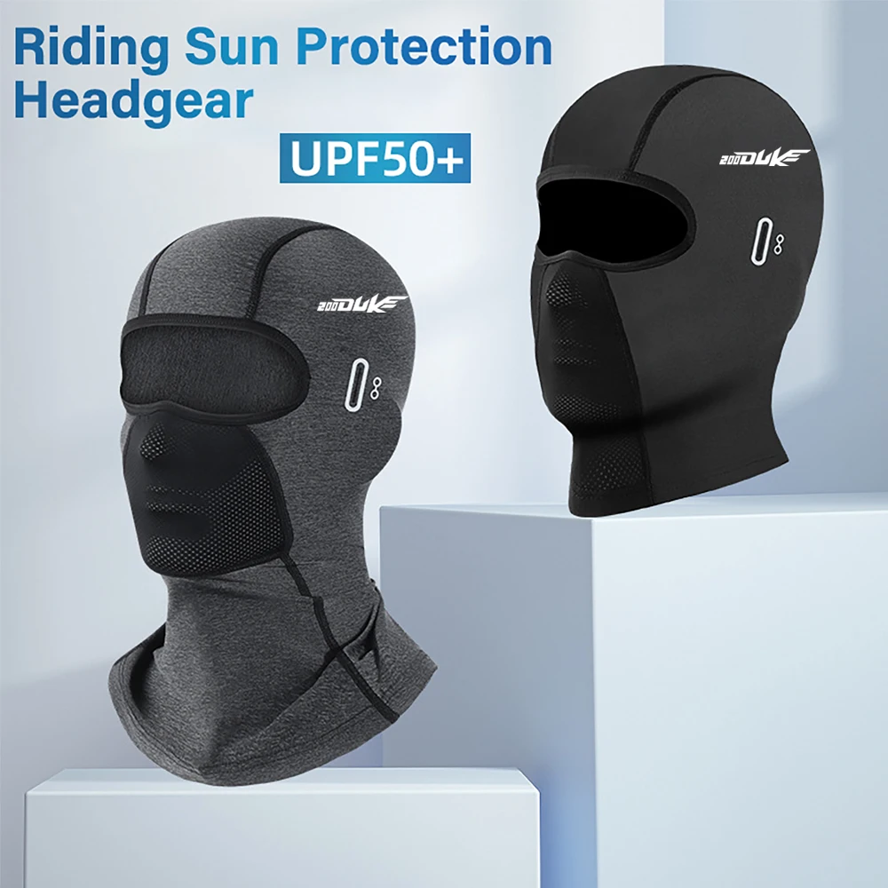 For KTM DUKE200 Duke 200 2011 2012 2013 Cycling Cap Summer Cooling Motorcycle Balaclava Hats Sun UV Protection Bike Running