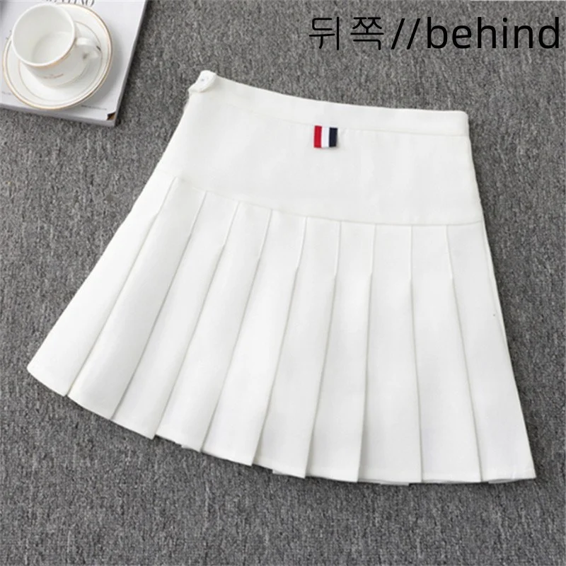 

2024 New Summer Fashion Middle Waist Slim Panel Casual Age Reducing Korean Version Women's A-line Suit Pleated Skirt