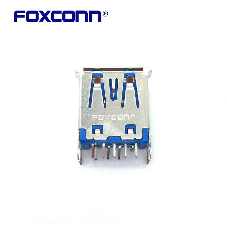 

Foxconn Original 100% Brand New Connector Socket UEA0112C-4FH1-4F Vertical Flanging USB3.0 Interface 8p Matrixes