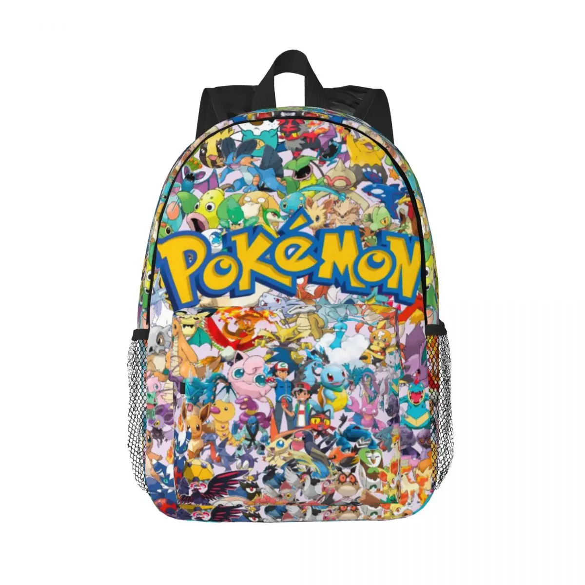 

Pokemon New Fashionable Pattern School Bag Print Lightweight Backpack 15inch