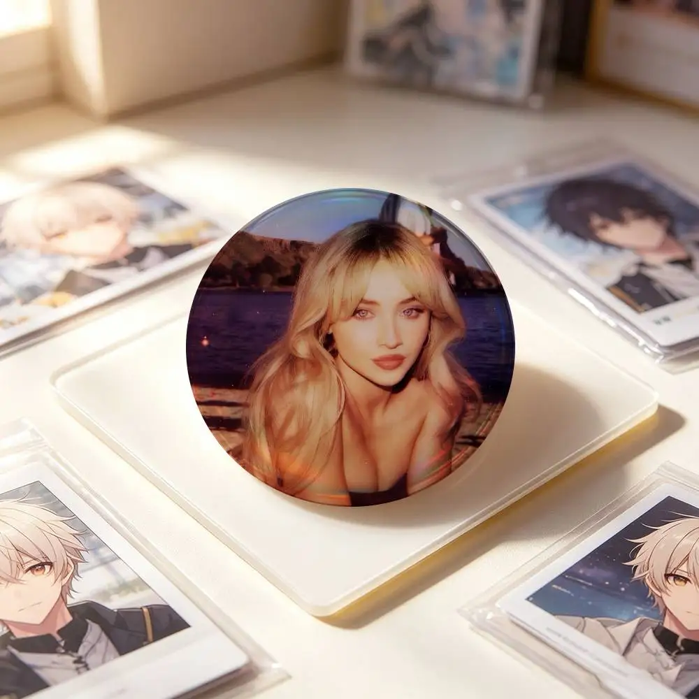 Singer Sabrina Carpenter   Anime Brooches Cute Cartoon Badge Jacket Jeans Lapel Pin Gift Accessorie