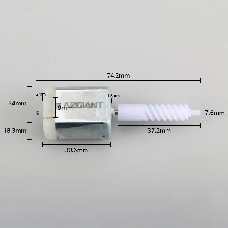 AZGIANT FC-280SC-12300 car Central Door Lock Motor DC 12V for FAW Jiefang HU V pure copper wire voiture accessories replacement