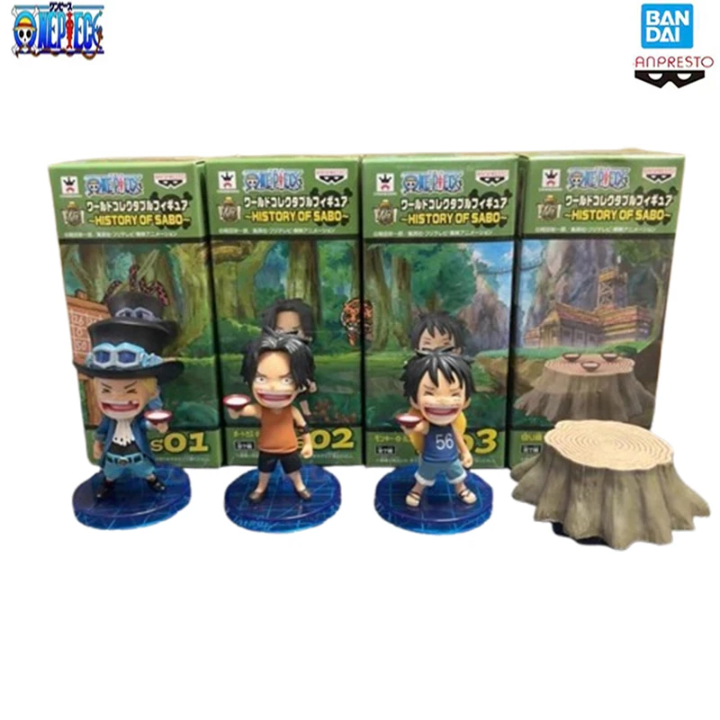 

Оригинальная фигурка Bandai One Piece WCF: Сабо, Луффи, Эйс, Сабо — аниме-модель из серии «Священный грах», игрушка-подарок для детей