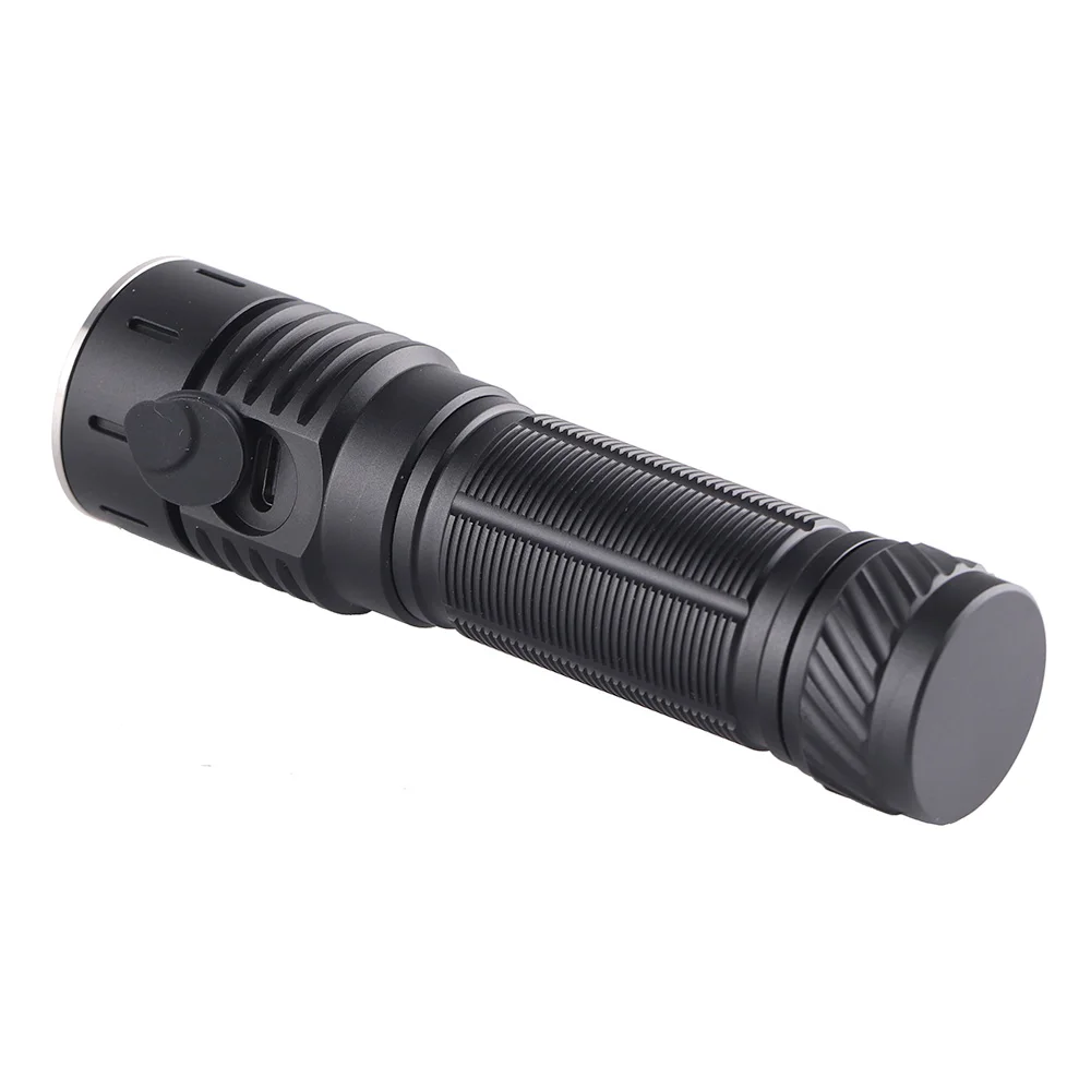 Convoy S21F 519A  4*Led Flashlight Linterna Led 60 Degree TIR Lens 21700 High Power Flash Light Type-c Torch 2700K to 5700K