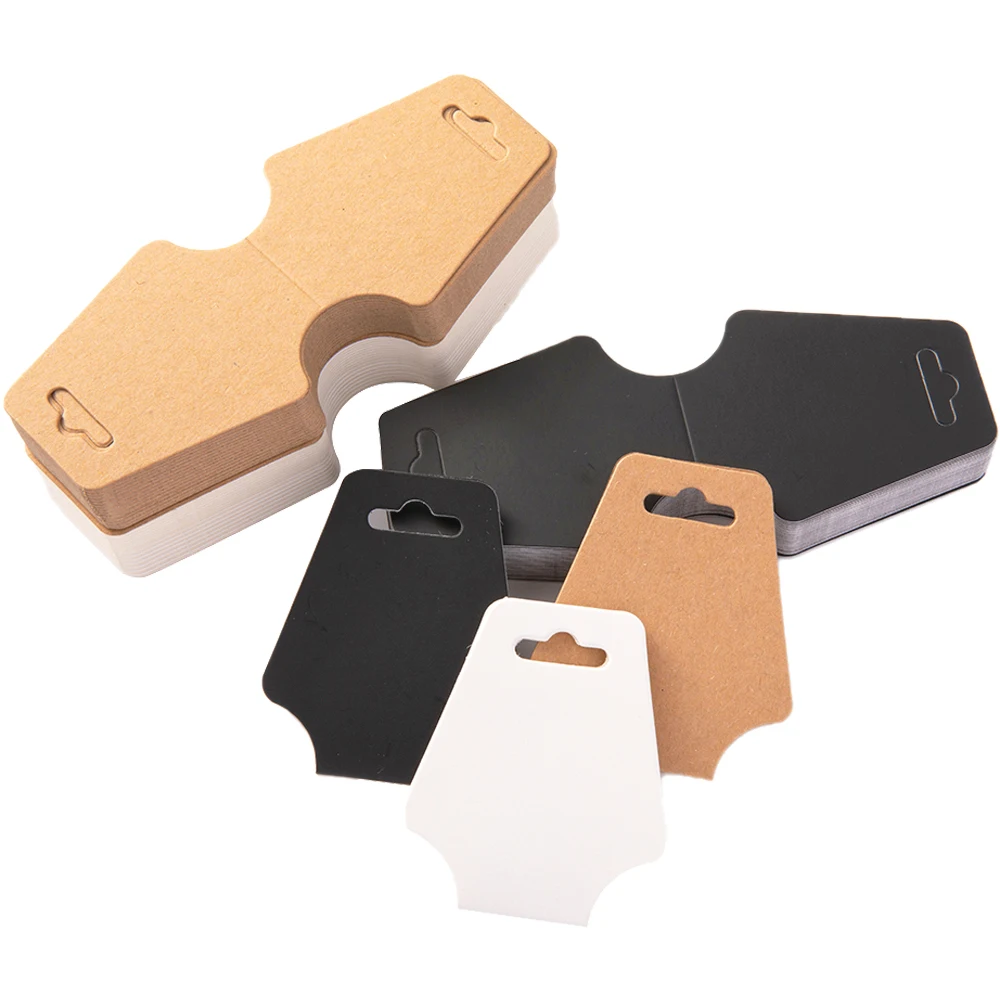 

50pcs Necklace Display Cards Jewelry Bracelet Choker Display Cards Easy and Simple For Display Your Jewelries Necklace Bracelets