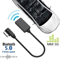 AMI MMI MDI Interface Bluetooth 5.0 Audio Music Input Adapter AUX Receiver Cable Adapter for Audi Q5 A7 S5 Q7 A6 A8