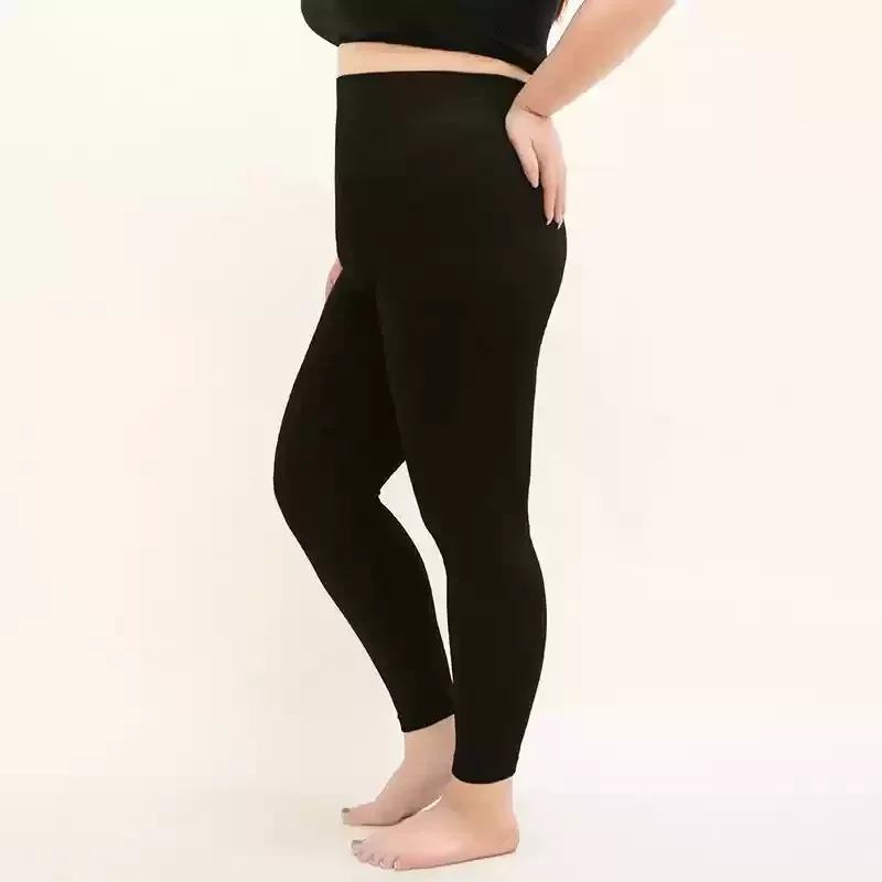 Leggings adelgazantes con control de barriga de cintura alta, mallas de lana elásticas y cómodas, medias sin pies, mallas con estribo