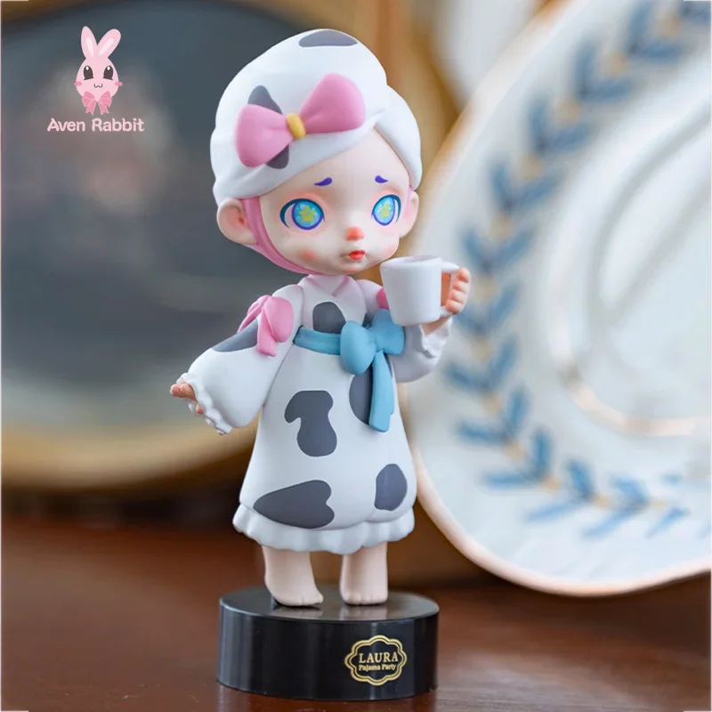 Original Laura Pajamas Blind Box Toys Mystery Box Mistery Caja Misteriosa Caixa Surprise Figure Kawaii Model Girls Birthday Gift