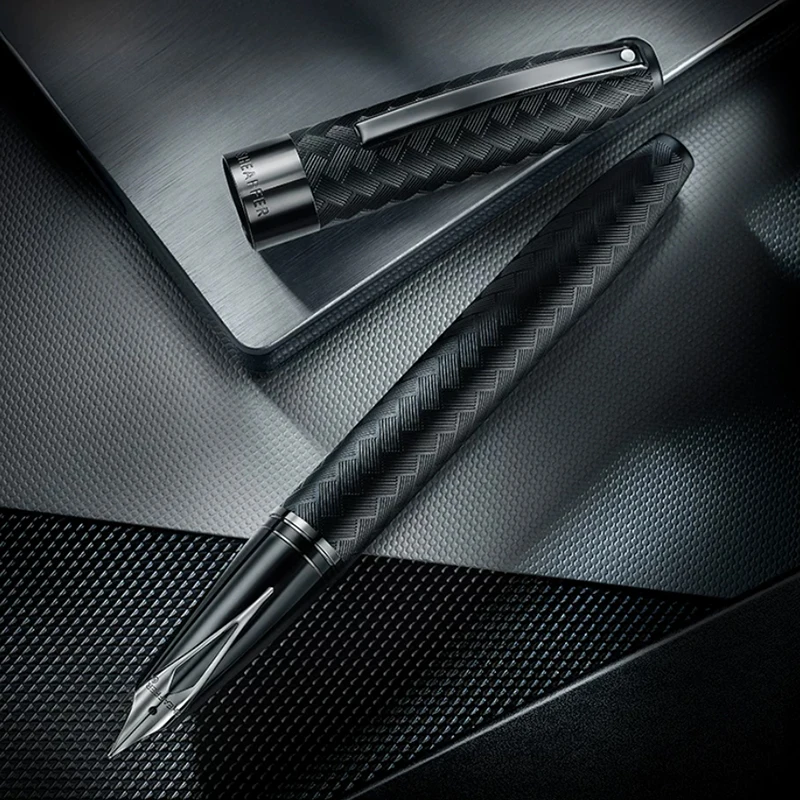 SHEAFFER Heritage Family klassieke stalen pen, reproductie uit de jaren 60, Lamy Brass Dark Tip, Legacy