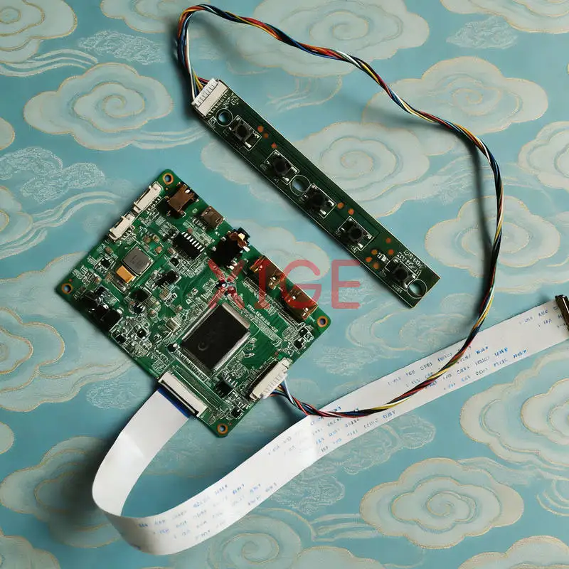 

Комплект для самостоятельной сборки платы контроллера для B125XTN02 LP125WH2 B125XTN01 B125XTN03, 30-контактный EDP, для ноутбуков, 2 Mini-HDMI, 1366x768