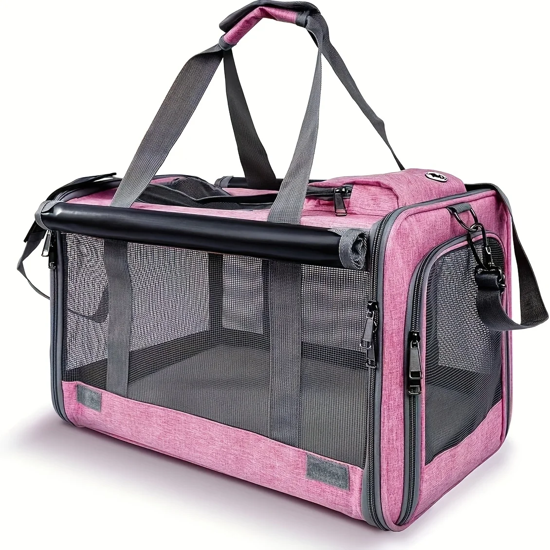 

Large Cat Carriers, Dog Soft Sided Carriers, Airline Approved Travel Pet Carrier for Large & Medium Cats And Small Dogs, Comfortable, Durable, Pet Privacy Protection, Breathable, Portable Travel Carrier, Collapsible, Multiple Colors, Cat Accessories