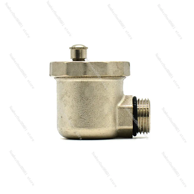 1/2 Automatic Air Vent Valve Radiator Right Angle Exhaust Valve Copper Vent  Heating System Brass Exhausting Valve