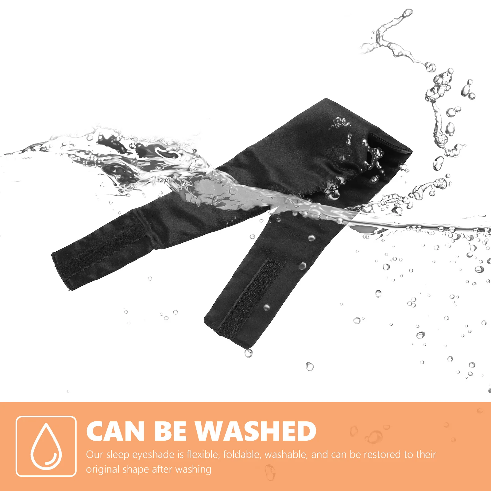 

Lightweight Foldable Sleeping Mask Soft Comfortable Eye Cover For Travel Home Use Durable Lightproof Eye Shade For Nap Sleep