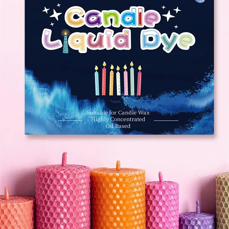 Pigmento corante líquido para fazer velas, resina epóxi Artesanato, DIY Aromaterapia Sabão, Suprimentos de cera de soja, 30 cores