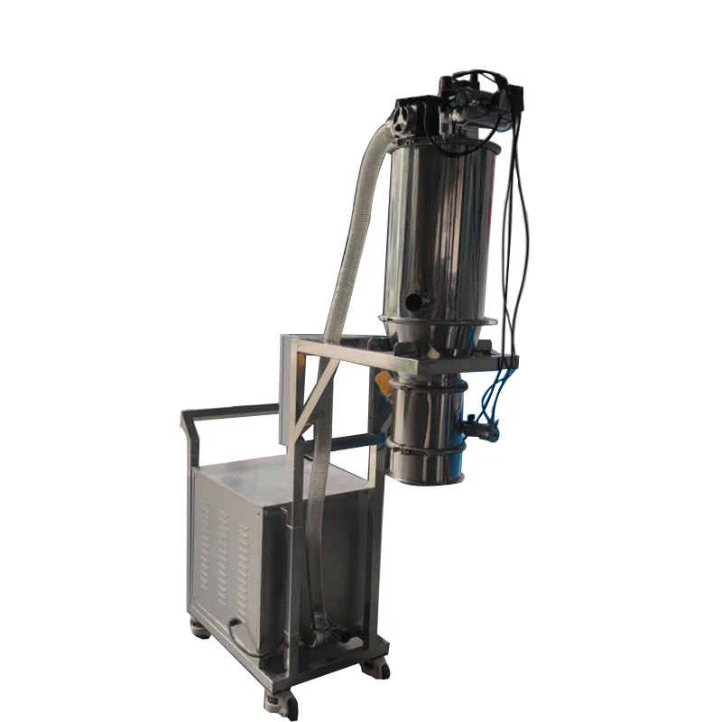 Stainless Steel 304 Motor Vacuum Feeder, Vacuum Feeder Conveyor System, Pneumatic Vacuum Conveyor, Powder Particles