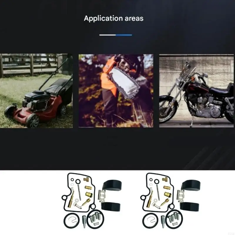 M76E Vergaser-Reparatur-Umbausatz für YBR125 VM22-Modelle, Reparaturteil – Detail 10