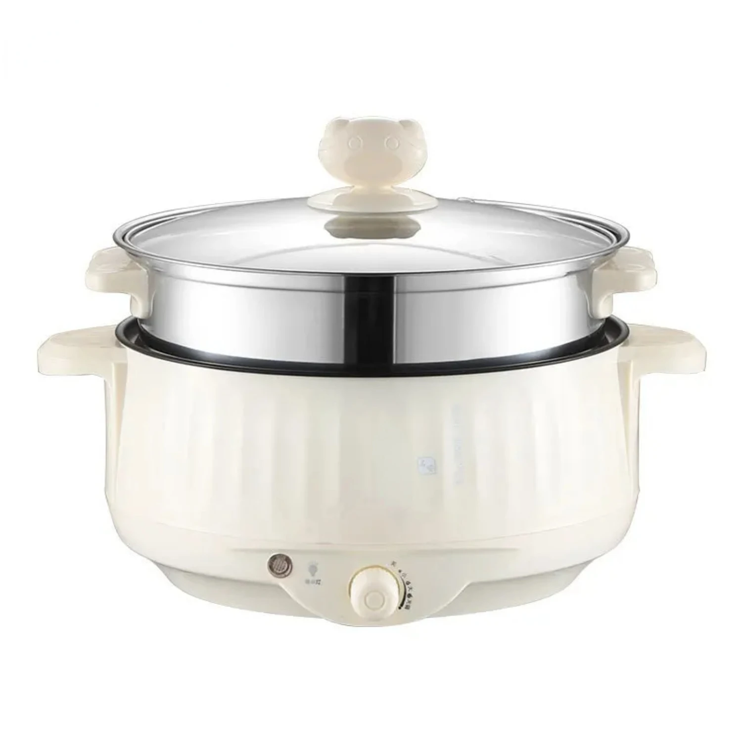 

Multi Cookers Single/Double Layer Pot 1.7L 1-2 People Household Non-stick Pan Hot Pot Rice Cooker Cooking Appliances