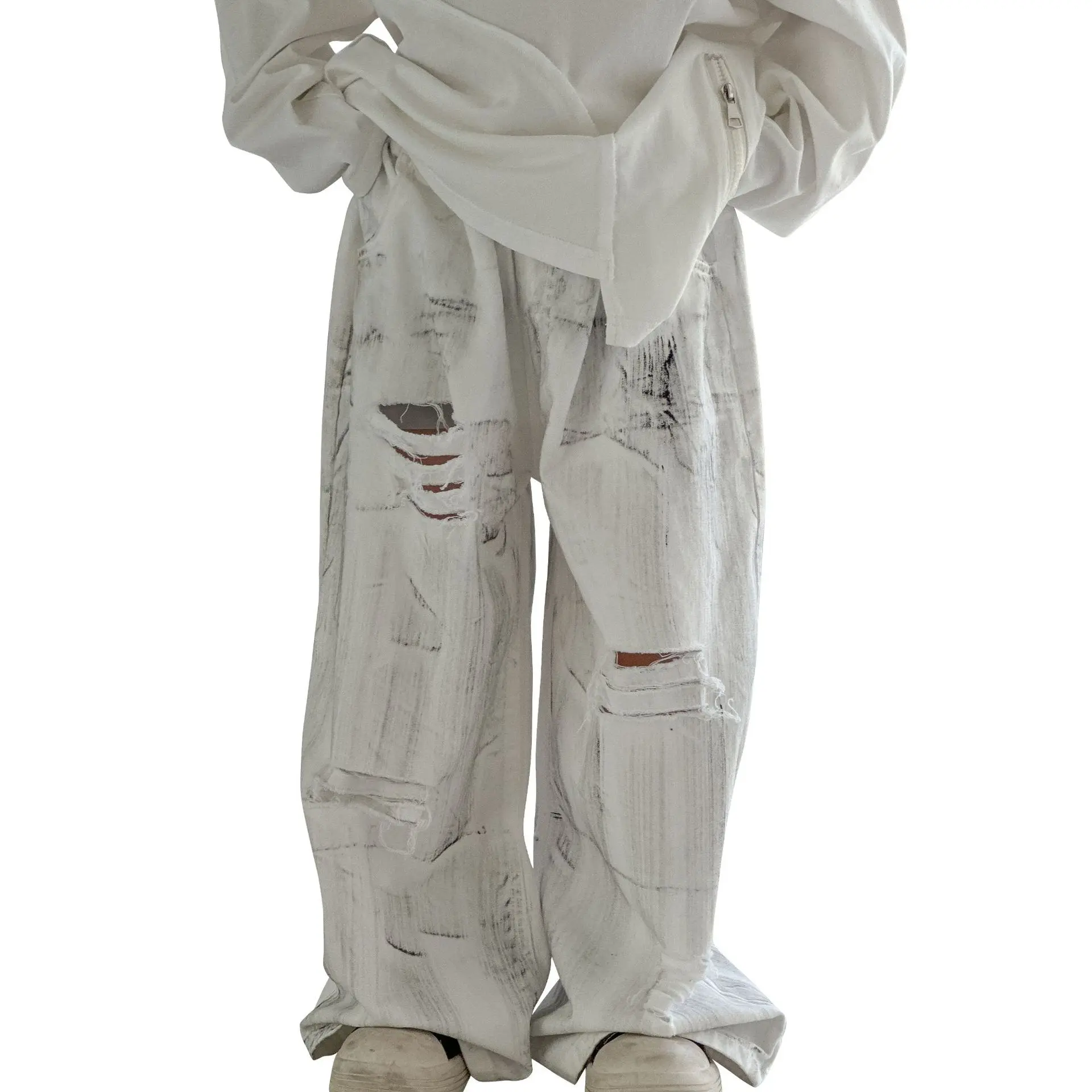 

Американские ретро-джинсы для мальчиков, осень 2026: Новые модные свободные широкие брюки для детей на весну и осень