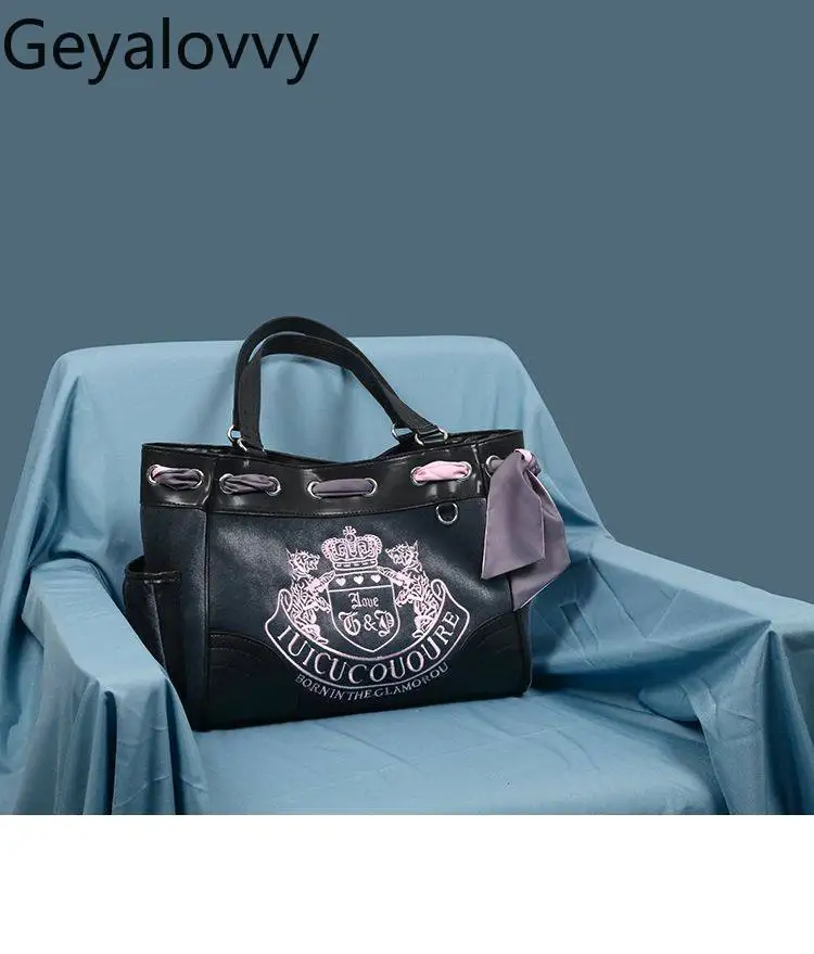 

Autumn Winter Retro Style Fashionable Girl Casual Handbag Single Shoulder Tote Bag Embroidered 2026 New Women's Handbags