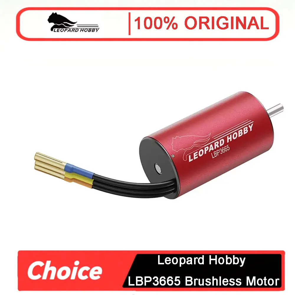 Leopard Hobby LBP3665 Brushless Motor 3930kv/3190kv/2680kv Suitable for 1/8 Foot/truck/racing Boat Specific Use