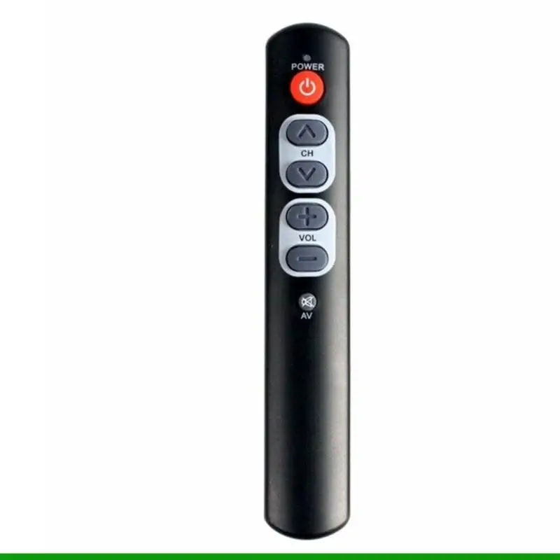 U55C Practical Learning Remote Control With 6 Large Button For TV And Sound Devices