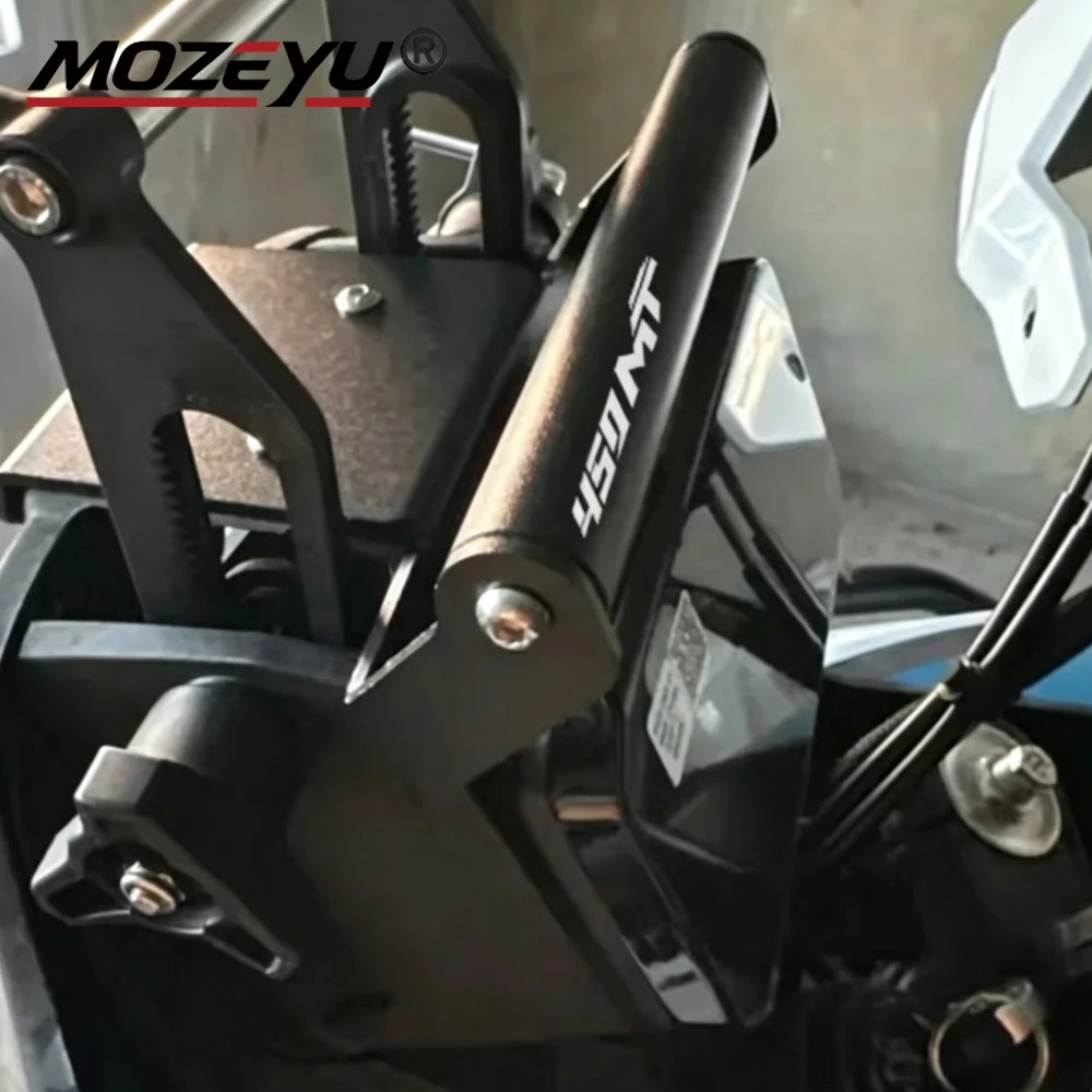 2026 For CFMOTO CF MOTO CF450MT IBEX 450 MT450 450 MT Motorcycle 450MT 2024 2025 Phone GPS Navigation Mounting Extension Bracket